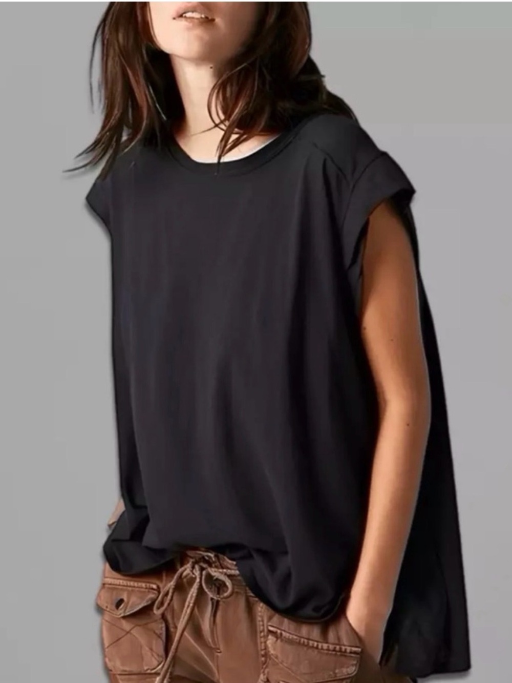 NEW with tags! Free People BLACK NAOMI tee.
Size Small $58